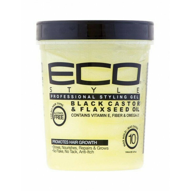 Eco Styler Styling Gel Black Castor &amp; Flaxeed Oil 946 ml