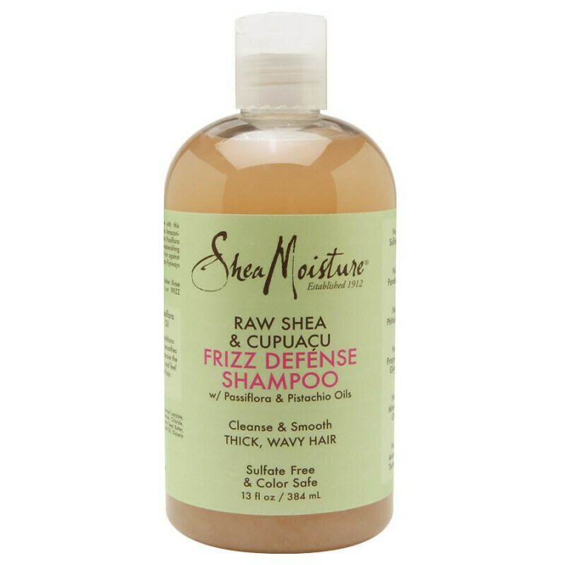 Shea Moisture Raw Shea &amp; Cupuacu Frizz Defense Shampoo 384 ml