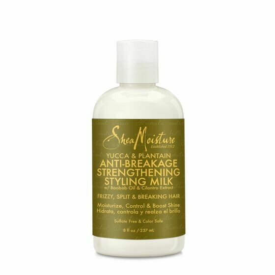 Shea Moisture Yucca &amp; Plantain Anti-Breakage Strengthening Styling Milk 237 ml