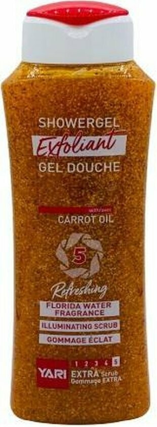 Yari Exfoliant Carrot Oil Showergel Extra Scrub 500ml