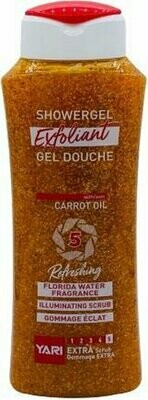 Yari Exfoliant Carrot Oil Showergel Extra Scrub 500ml