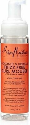 Shea Moisture Coconut &amp; Hibiscus Frizz Free Curl Mousse 220 ml