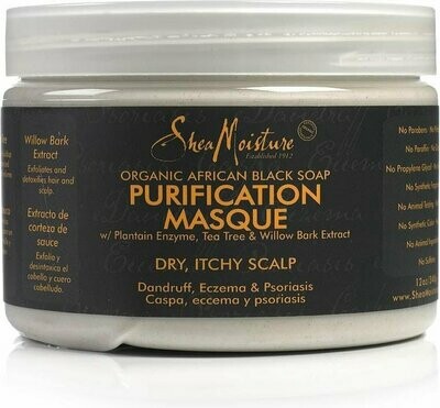 Shea Moisture African Black Soap Purification Masque 355 ml