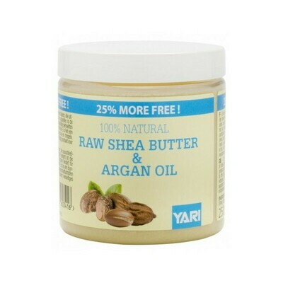 Yari 100% Raw Shea Butter &amp; Argan Oil 250ml