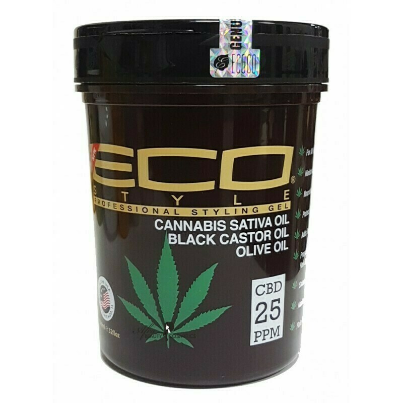 ECO CANNABIS SATIVA Haar OIL GEL  8oz
