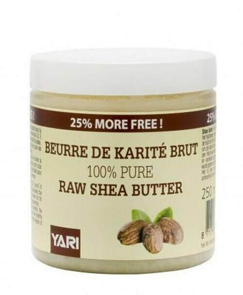 Yari 100% Pure Raw Shea Butter 250ml