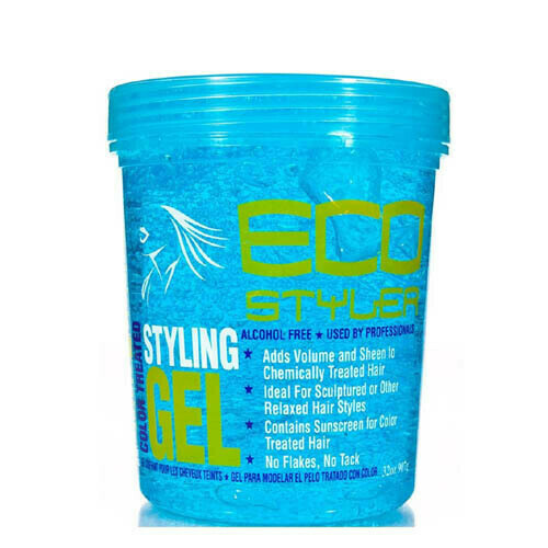 Eco Styler Professional Styling Gel Sport Blue. 16oz