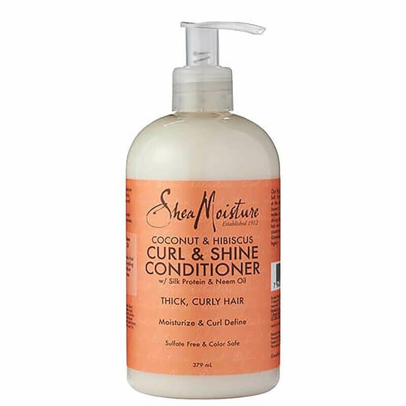 Shea Moisture Coconut &amp; Hibiscus Curl &amp; Shine Conditioner 13oz