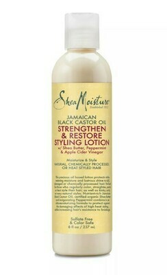 jamaican black castor oil strengthen &amp; restore styling lotion 236ml
