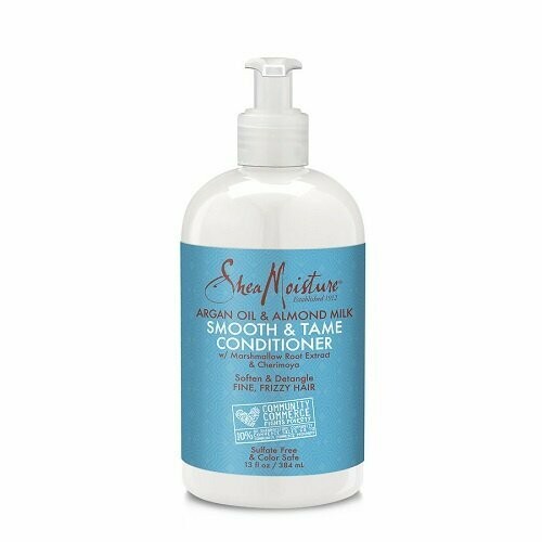 Shea Moisture Argan Oil &amp; Almond Milk Smooth &amp; Tame Conditioner 13oz