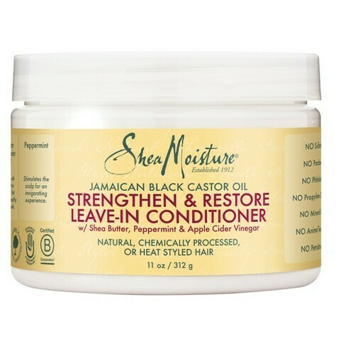 Shea Moisture  strengthen &amp; restore Leave in Conditioner 340ml