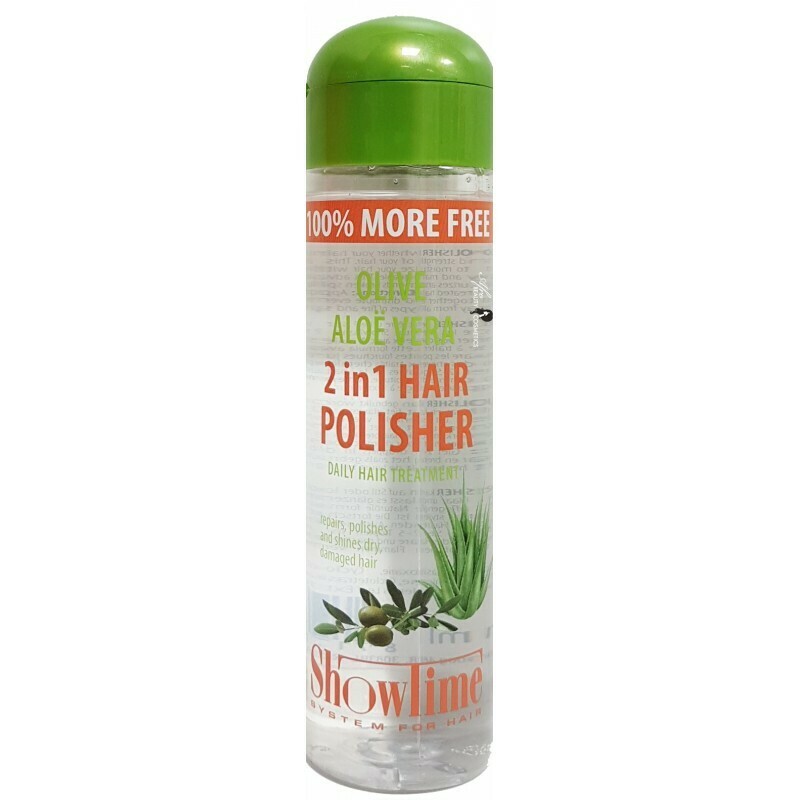 Show time Olive Aloe vera 2 in 1 Hair Polisher
250 ml