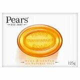 pears transparent soap orange 125g