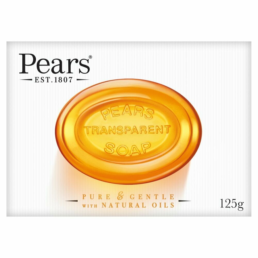 pears transparent soap orange 125g