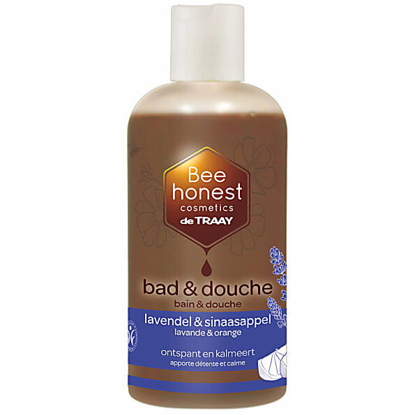 beehonest douche lavendel&amp;sinaas 250ml