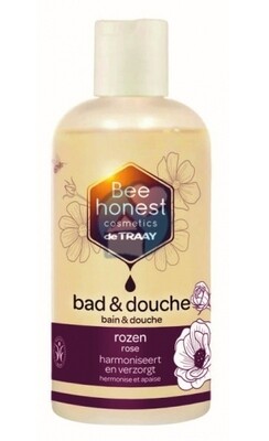 bee honest douche rozen 250ml