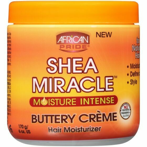 African Pride Shea Butter Miracle Buttery Creme 170 gr