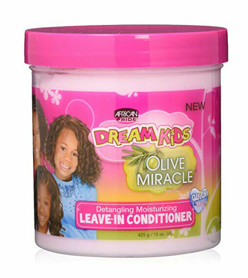 African Pride Dream Kids Olive Miracle Leave-in Deep Conditioner 425 gr