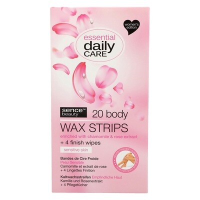 SenceBeauty Wax Strips Body 20ST