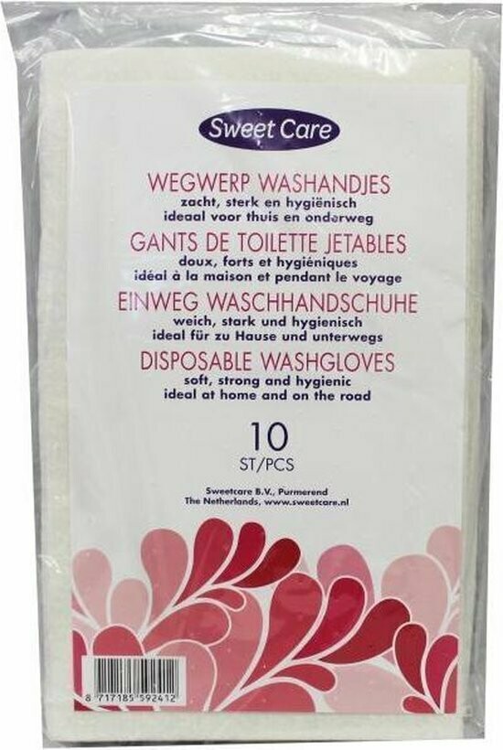 Baby wegwerpwashandjes 10 stuks