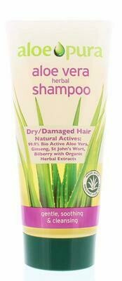 Aloe pura shampoo aloe vera droog/beschadigd haar 200 ml