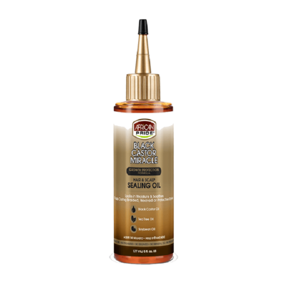 African Pride Black Castor Miracle Hair &amp; Scalp Sealing Oil 117 ml