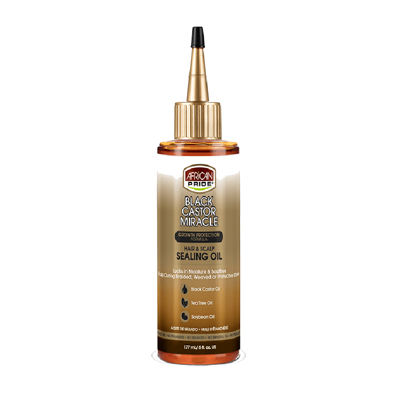 African Pride Black Castor Braid &amp; Scalp Cleansing Rinse 355 ml