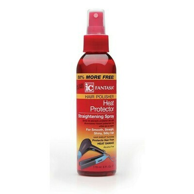 Fantasia IC Hair Polisher Heat Protector Straightening Spray 177 ml