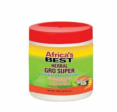 Africa&#39;S Best Herbal Gro Super Hair &amp; Scalp 149 Gr