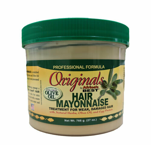 Africas Best Organics Olive Oil Hair Mayonnaise Weak Hair Treatment 766 GR