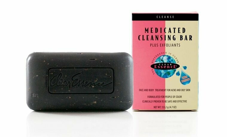 Clear Essence Medicated Cleansing Bar plus Exfoliants 4.7oz