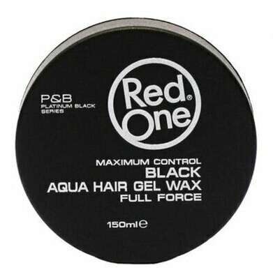 Red One Haar wax – Aqua Hair Wax Zwart