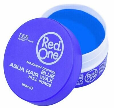 Red One Aqua Hair Wax - Blue