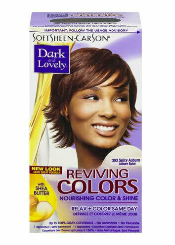 Dark &amp; Lovely Reviving Color 393 Spiced Auburn