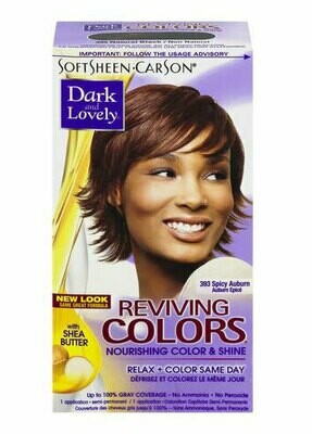Dark &amp; Lovely Reviving Color 393 Spiced Auburn