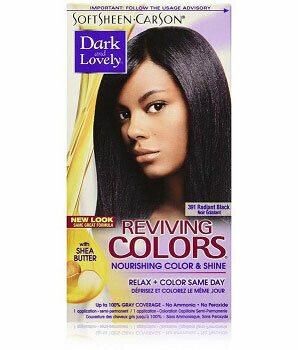 Dark &amp; Lovely Reviving Color 391 Radiant Black
