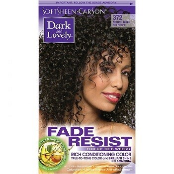 Dark &amp; Lovely Hair Color 372 Natural Black