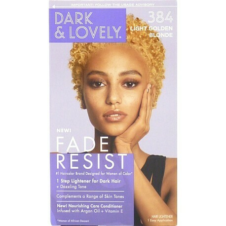 Dark &amp; Lovely Hair Color 384 Light Golden Blonde
