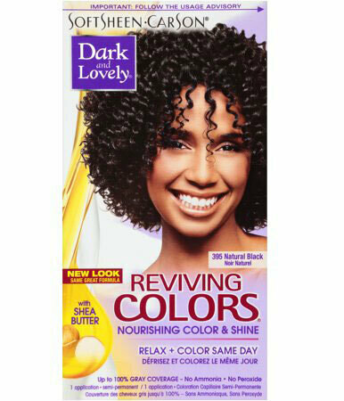 Dark &amp; Lovely Reviving Color 395 Natural Black