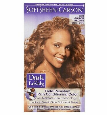 Dark &amp; Lovely Hair Color 379 Golden Bronze