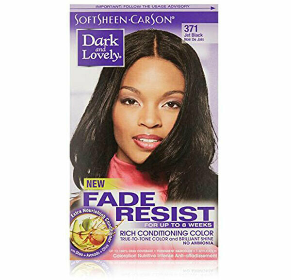 Dark &amp; Lovely Hair Color 371 Jet Black
