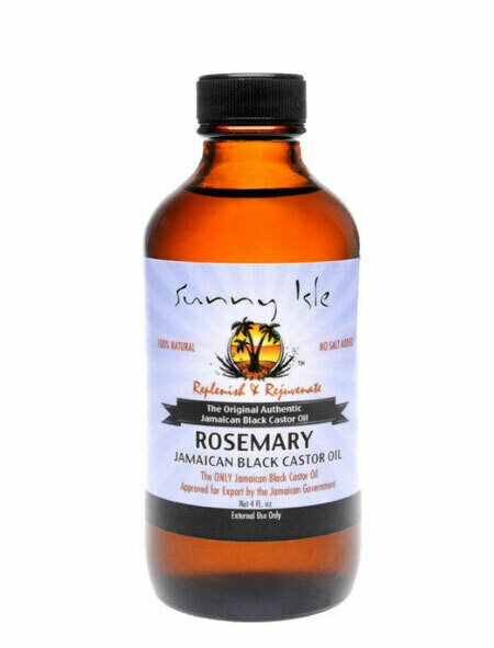 Sunny Isle Rosemary Jamaican Black Castor Oil 4 oz