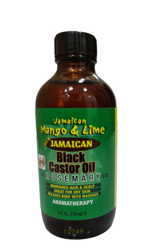 Jamaican Mango &amp; Lime Black Castor Oil Rosemary 118 ml