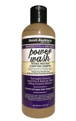 Aunt Jackie&#39;s Power Wash Intense Moisture Clarifying Shampoo 355ml
