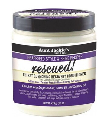 Aunt Jackie&#39;s Grapeseed Thirst Quenching Recovery Conditioner 426gr