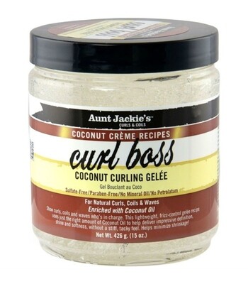 Aunt Jackie’s Coconut Creme Recipes Curl Boss Coconut Curling Gélee 426ml