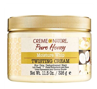 Creme of Nature Pure Honey Moisture Whip Twisting Cream 11.5 oz