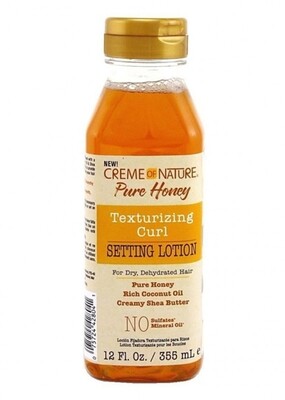 Creme of Nature Pure Honey Text. Curl Setting Lotion 12oz