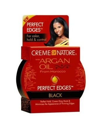Creme of Nature Argan Oil Perfect Edges Black 2.25oz