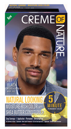 Creme of Nature Natural Looking JET Black